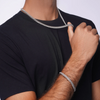 Rhodium-Plated Miami Cuban Chain | 1.9mm–14.5mm | Sterling Silver – Aventine Jewelry