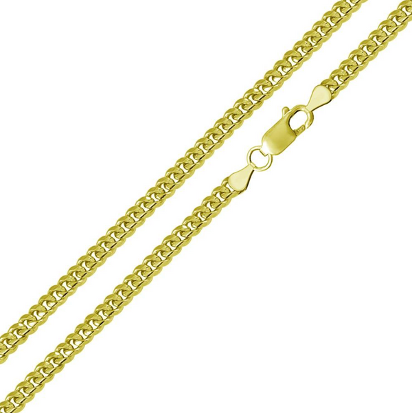 4mm Miami Cuban Chain (Gold)