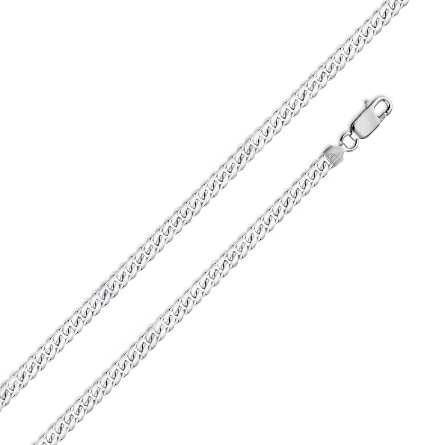 Miami Cuban Chain (Silver) 4mm