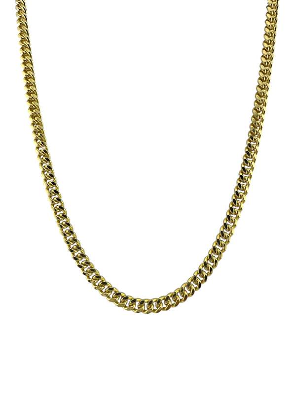 7mm Miami Cuban Chain (Gold)