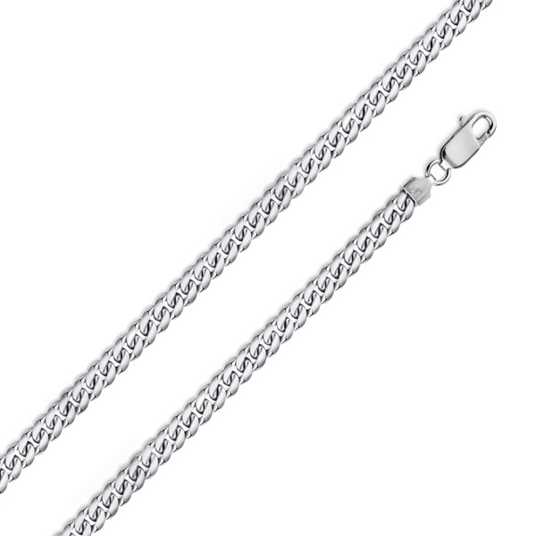 4mm Miami Cuban Chain (Silver)