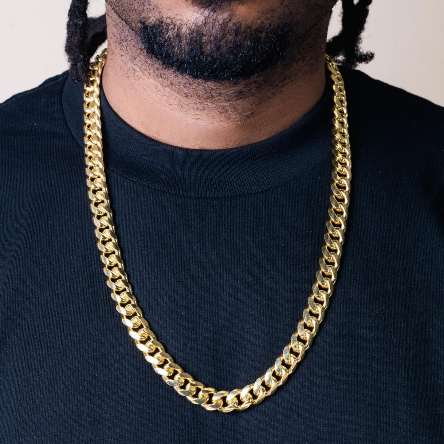 Miami Cuban Chain (Gold) 13mm