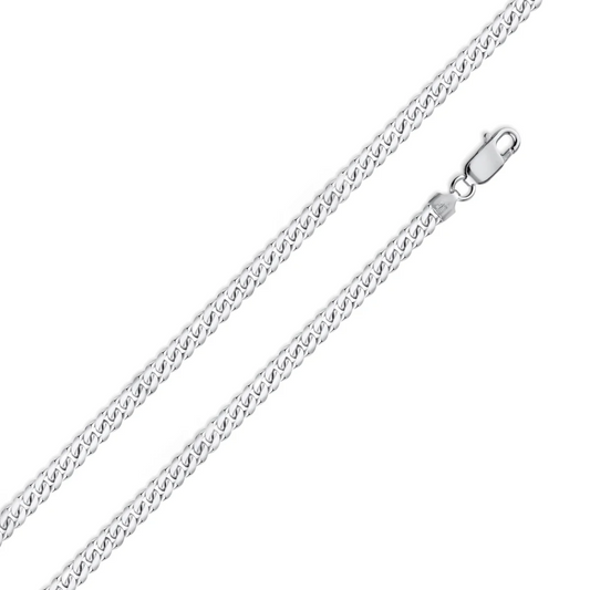 Miami Cuban Chain (Silver) 4mm
