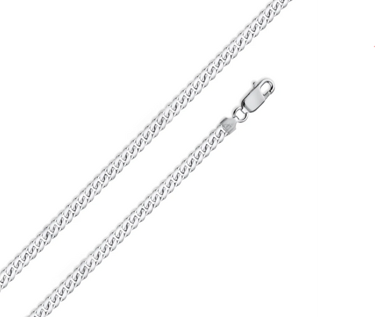 Miami Cuban Bracelet (Silver) 5mm