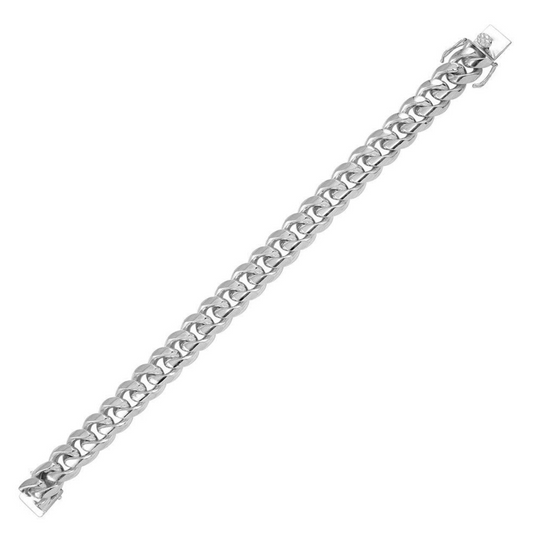 Miami Cuban Bracelet (Silver) 11mm