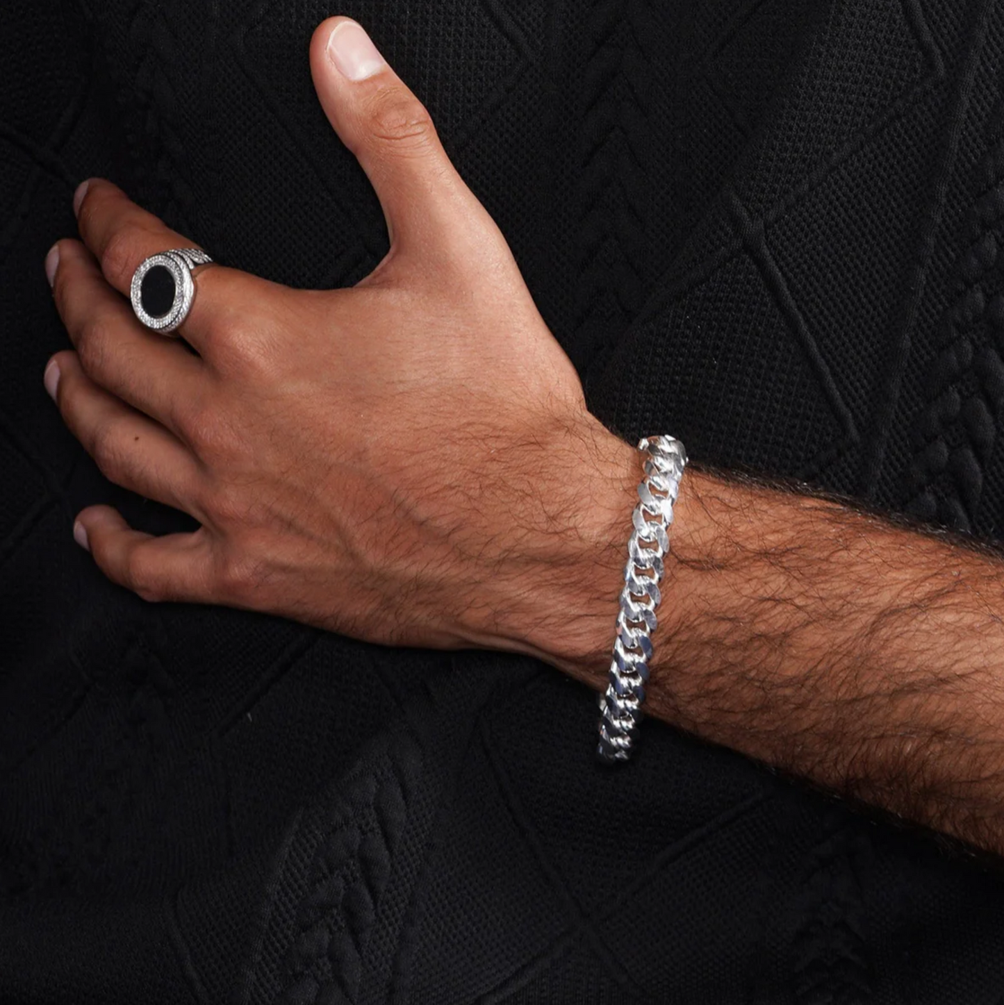 Miami Cuban Bracelet (Silver) 11mm
