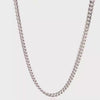 Rhodium-Plated Miami Cuban Chain | 1.9mm–14.5mm | Sterling Silver – Aventine Jewelry